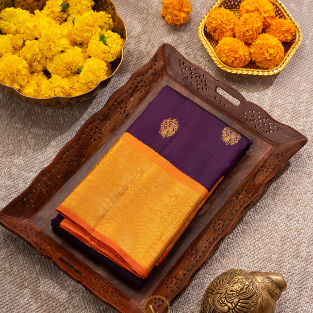 Kanchipuram Silk Saree-VSKP47