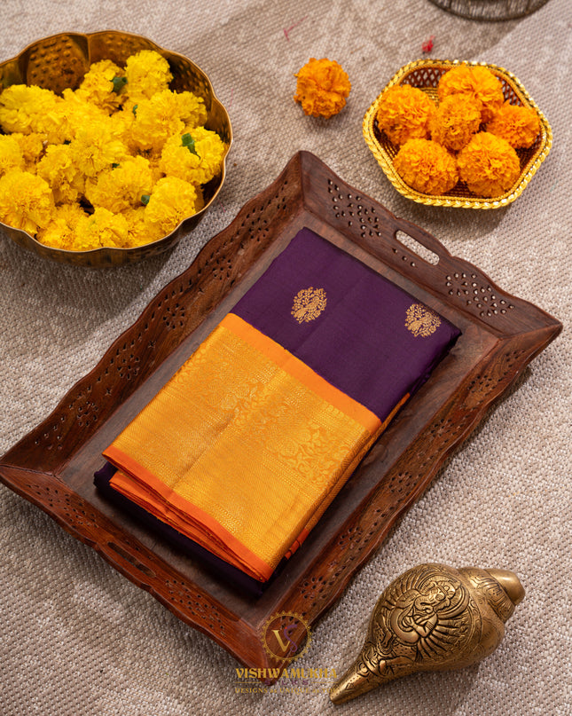 Kanchipuram Silk Saree-VSKP47