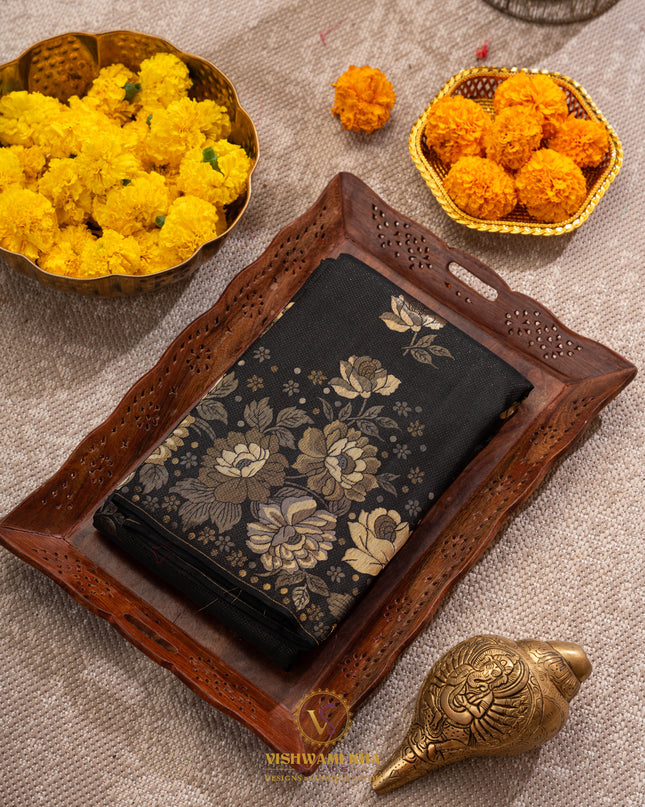 Kanchipuram Silk Saree-VSKP46