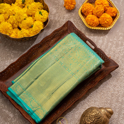 Kanchipuram Silk Saree-VSKP48