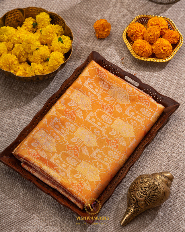 Kanchipuram Silk Saree-VSKP65