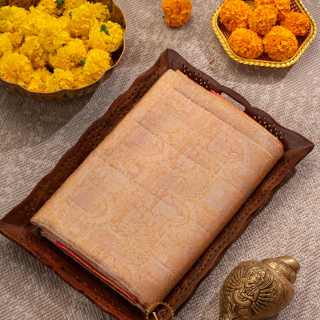 Kanchipuram Silk Saree-VSKP52