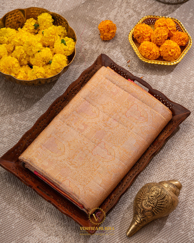 Kanchipuram Silk Saree-VSKP52