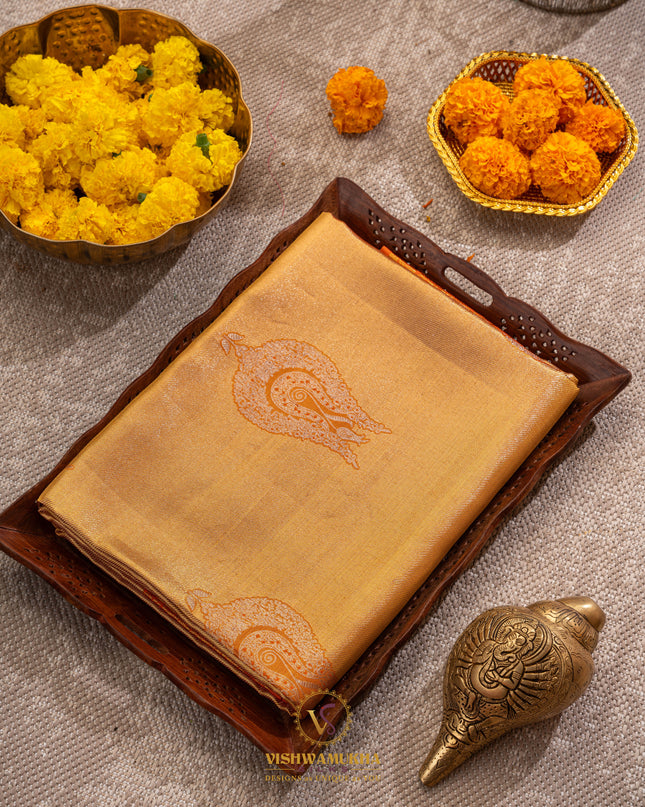 Kanchipuram Silk Saree-VSKP51