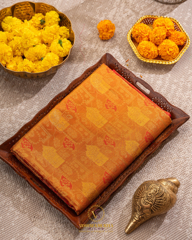 Kanchipuram Silk Saree-VSKP74