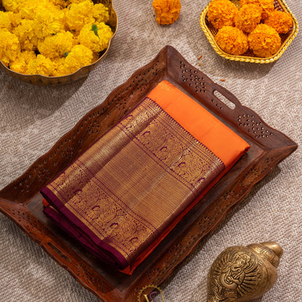 Kanchipuram Silk Saree-VSKP59