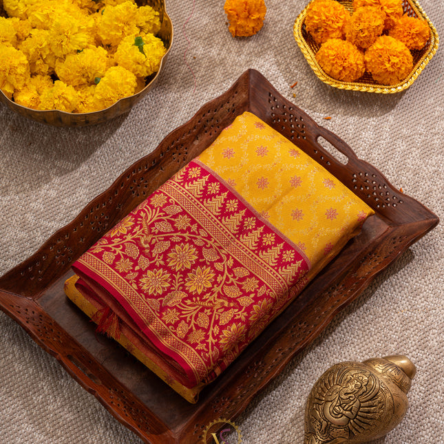 Kanchipuram Silk Saree-VSKP60