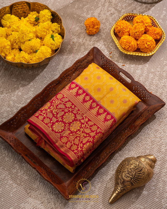 Kanchipuram Silk Saree-VSKP60