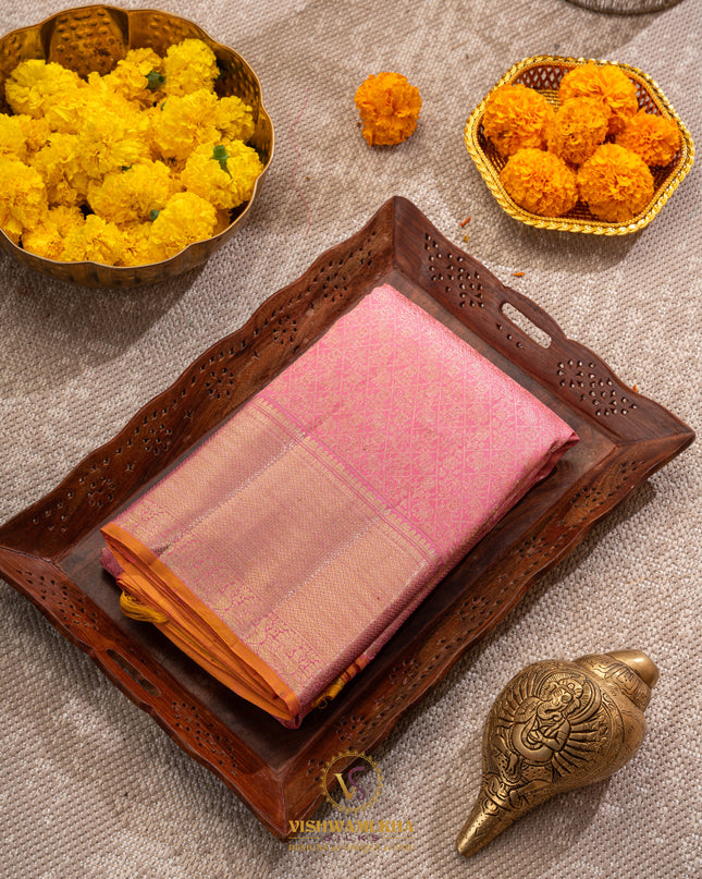 Kanchipuram Silk Saree-VSKP56
