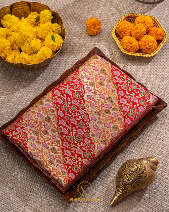 Kanchipuram Silk Saree-VSKP63