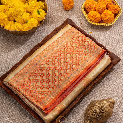 Kanchipuram Silk Saree-VSKP57