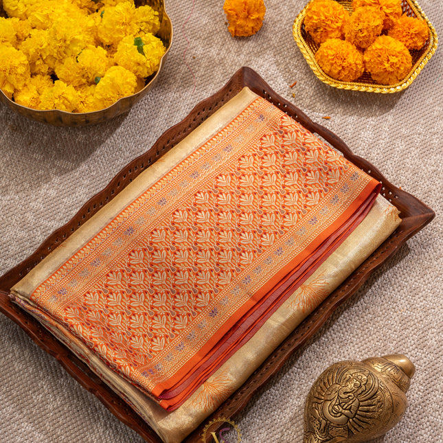 Kanchipuram Silk Saree-VSKP57