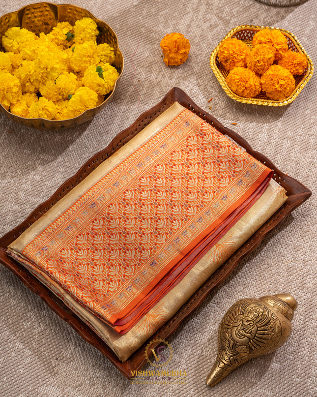 Kanchipuram Silk Saree-VSKP57