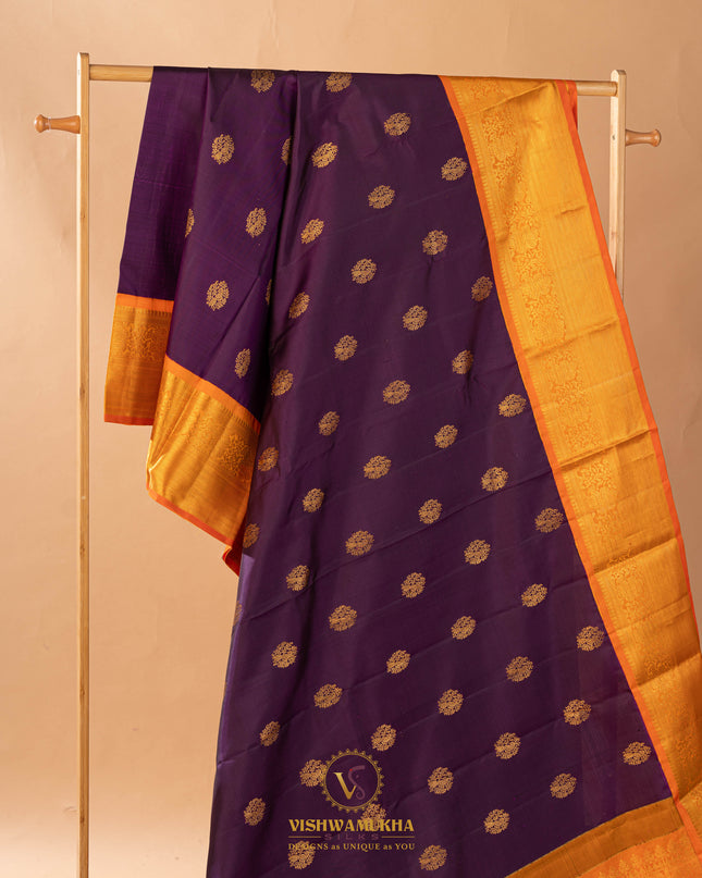Kanchipuram Silk Saree-VSKP47
