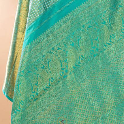 Kanchipuram Silk Saree-VSKP48
