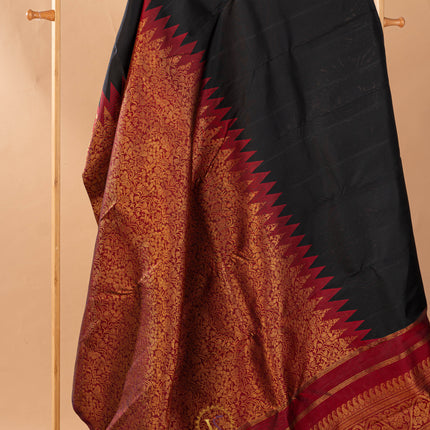 Kanchipuram Silk Saree-VSKP50