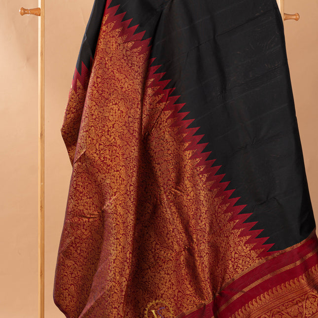 Kanchipuram Silk Saree-VSKP50
