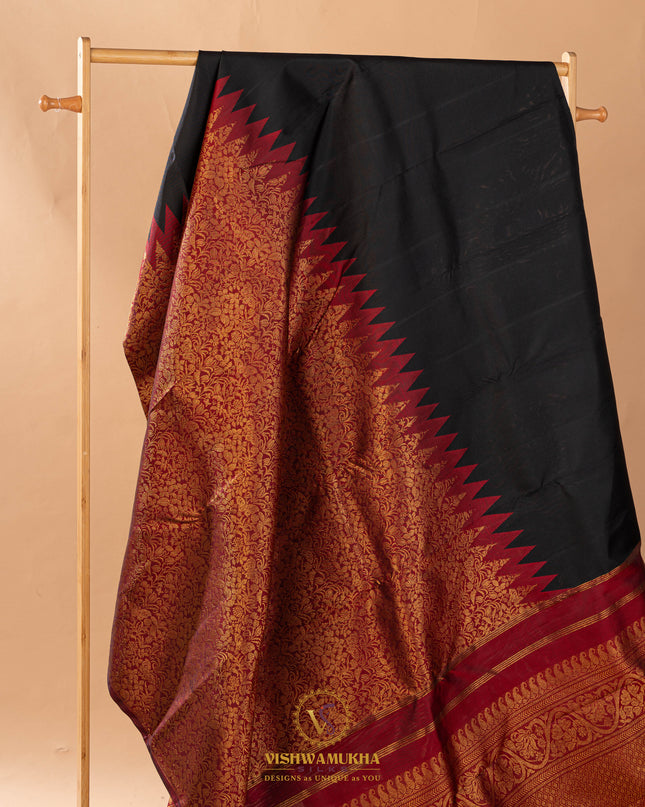 Kanchipuram Silk Saree-VSKP50