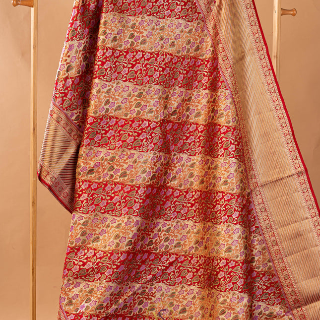 Kanchipuram Silk Saree-VSKP63