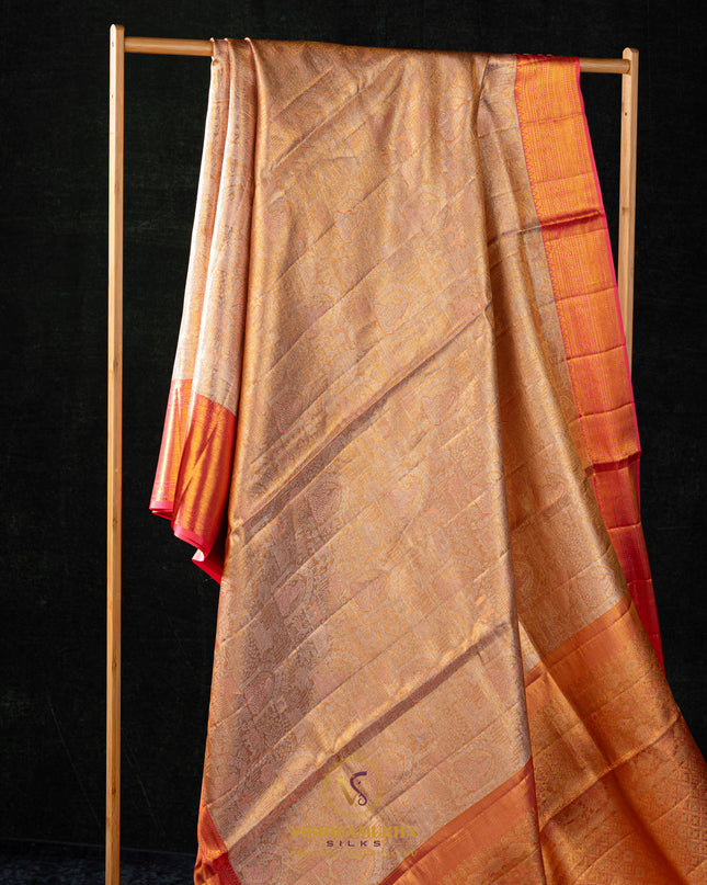 Kanchipuram Silk Saree-VSKP52