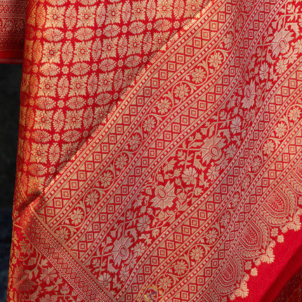 Kanchipuram Silk Saree-VSKP55