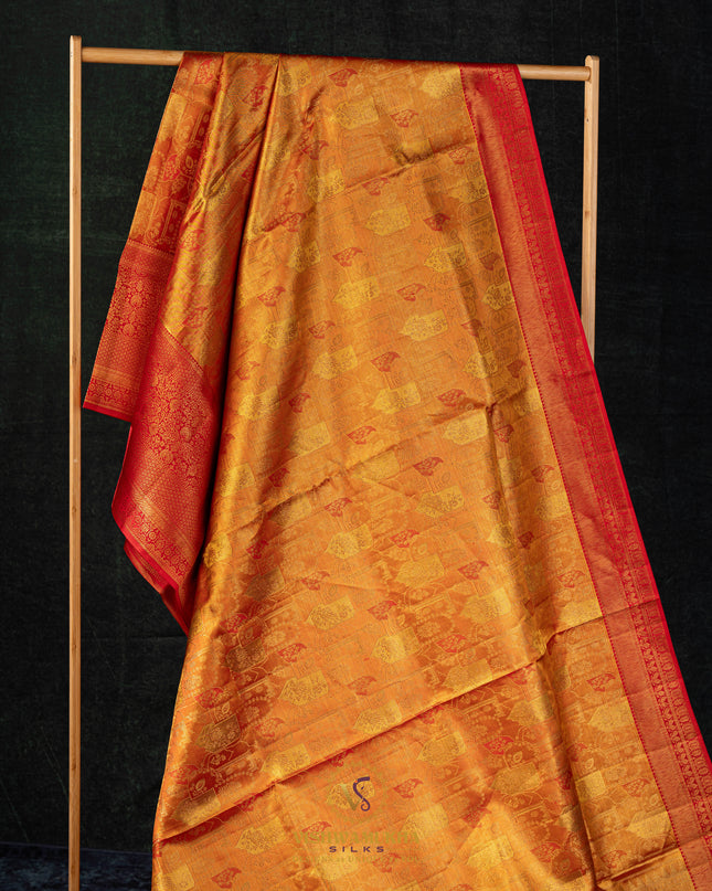Kanchipuram Silk Saree-VSKP74