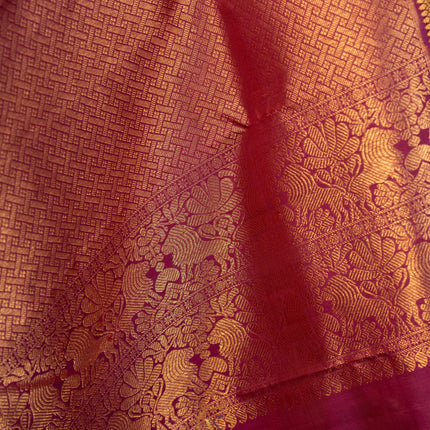 Kanchipuram Silk Saree-VSKP59