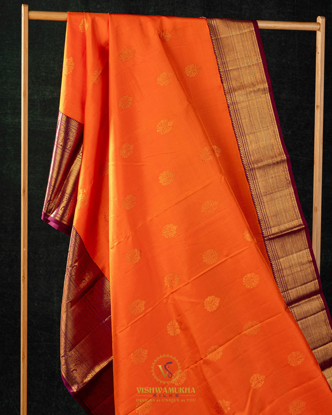 Kanchipuram Silk Saree-VSKP59