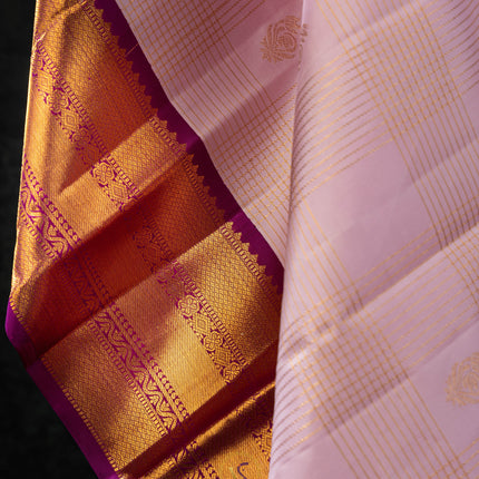 Kanchipuram Silk Saree-VSKP61
