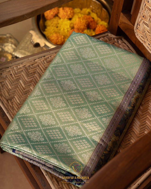 Kanchipuram Silk Saree-VSKP80