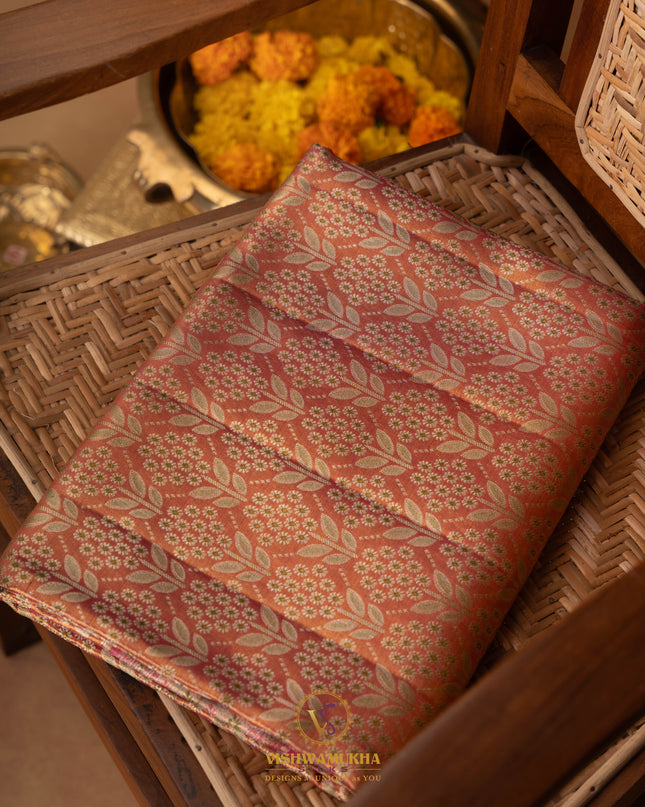 Kanchipuram Silk Saree-VSKP89