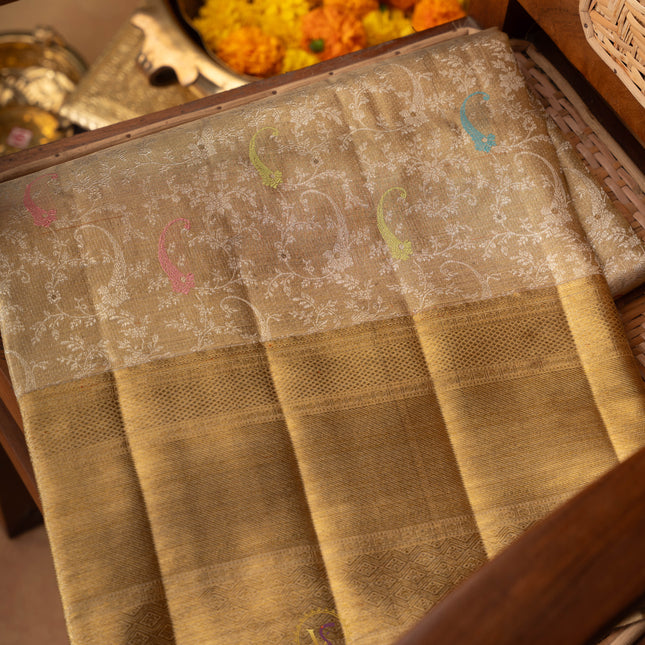 Kanchipuram Silk Saree-VSKP92