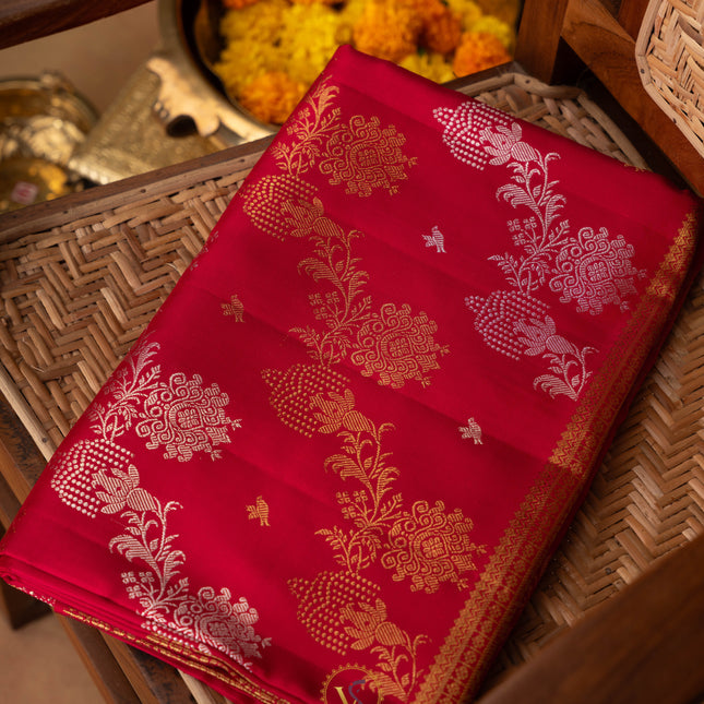 Kanchipuram Silk Saree-VSKP68