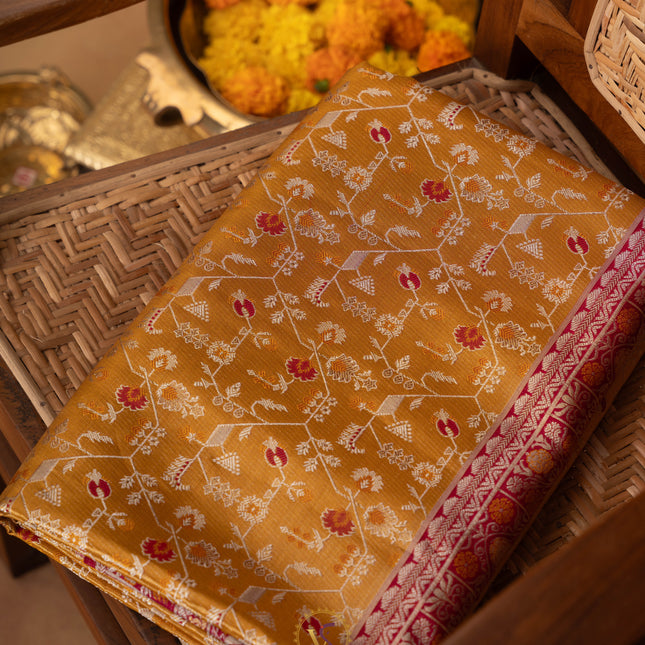 Kanchipuram Silk Saree-VSKP88