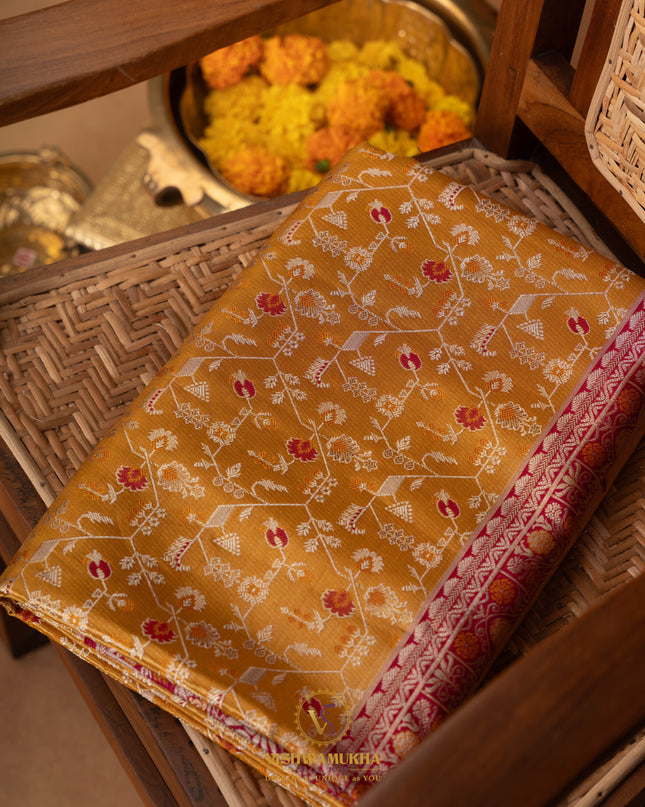 Kanchipuram Silk Saree-VSKP88