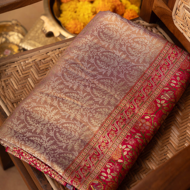 Kanchipuram Silk Saree-VSKP79