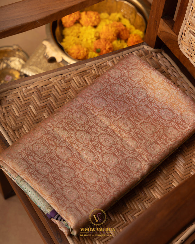 Kanchipuram Silk Saree-VSKP95