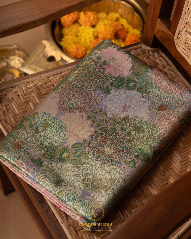 Kanchipuram Silk Saree-VSKP85