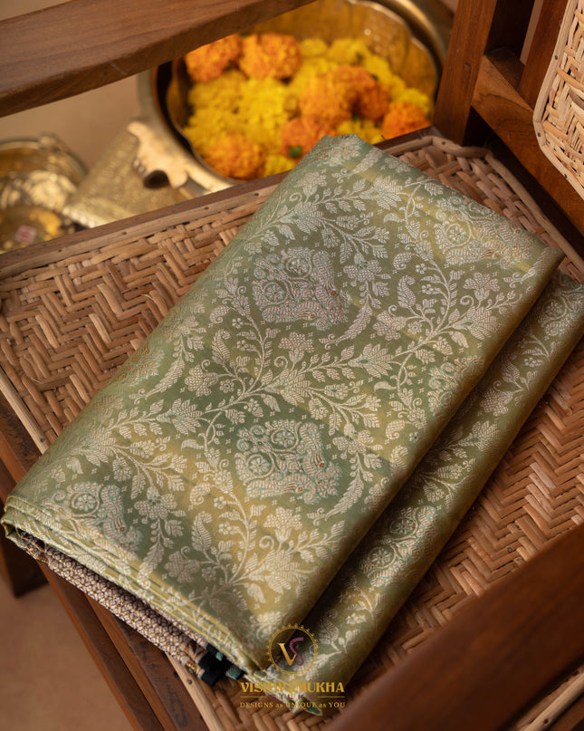 Kanchipuram Silk Saree-VSKP64