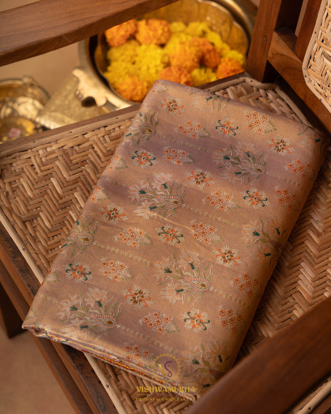 Kanchipuram Silk Saree-VSKP91