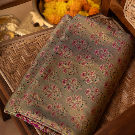 Kanchipuram Silk Saree-VSKP72