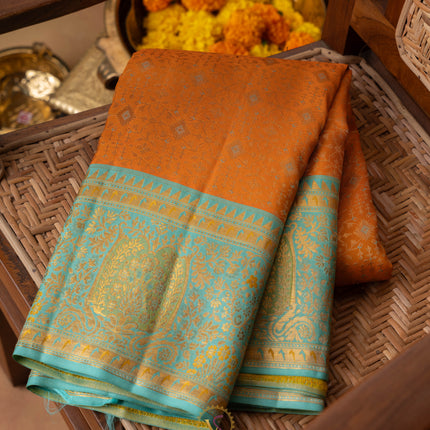 Kanchipuram Silk Saree-VSKP97