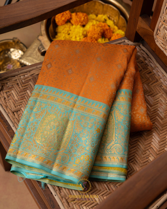 Kanchipuram Silk Saree-VSKP97