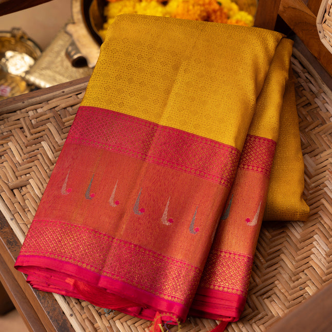 Kanchipuram Silk Saree-VSKP93