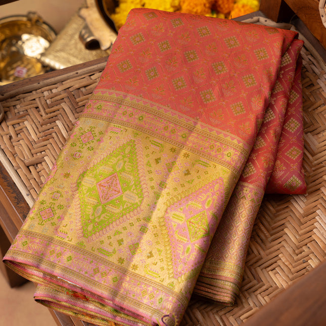 Kanchipuram Silk Saree-VSKP82