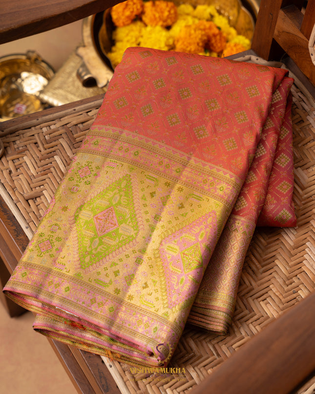 Kanchipuram Silk Saree-VSKP82