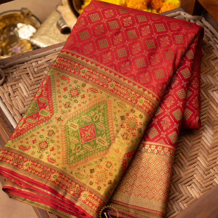Kanchipuram Silk Saree-VSKP78