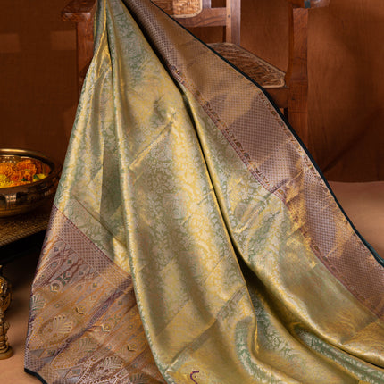 Kanchipuram Silk Saree-VSKP64