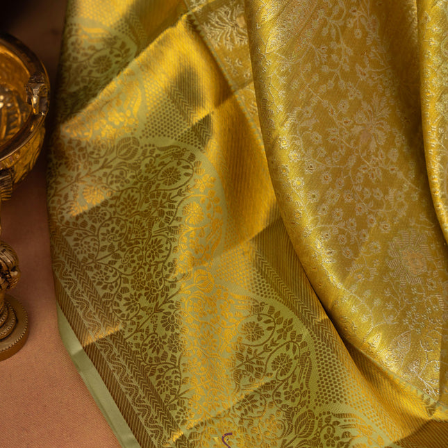 Kanchipuram Silk Saree-VSKP145