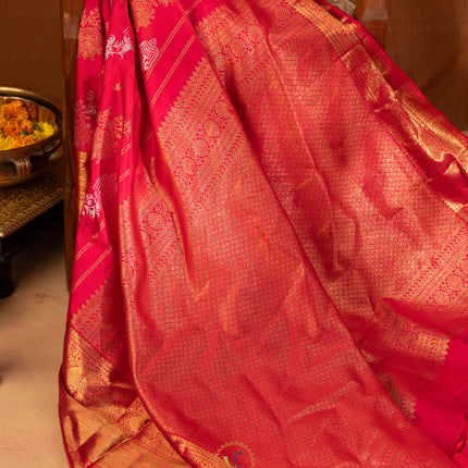 Kanchipuram Silk Saree-VSKP68